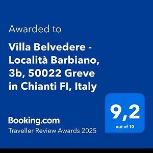 Villa Belvedere - Localita Barbiano, 3b, 50022 Fi, Italy Greve in Chianti